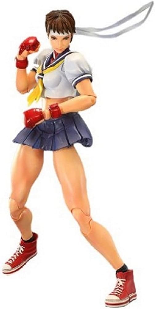 Amazon.com: Square Enix Sakura Super Street Fighter IV Play Arts